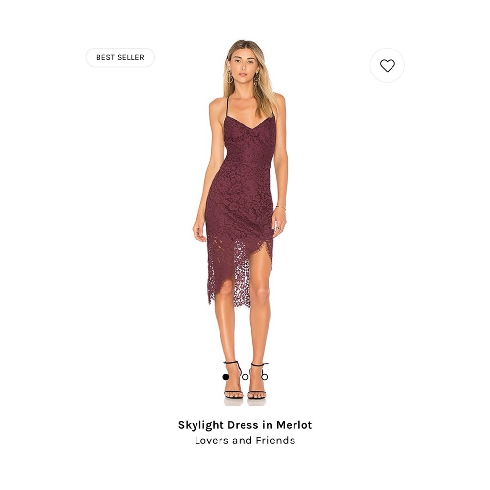 Lovers & Friends Merlot Dress